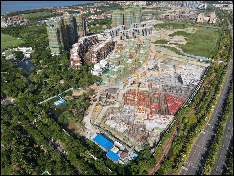 做好防控不停工！江东新区这些住宅项目建设有新进展，快看看有没有你家休闲区蓝鸢梦想 - Www.slyday.coM