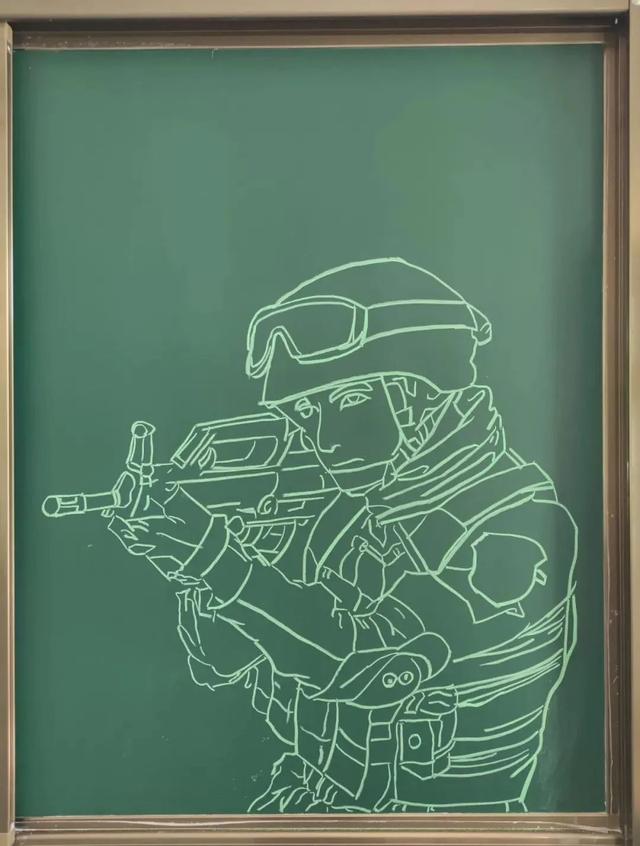 驻训官兵撤离学校后,留下的"礼物"亮了