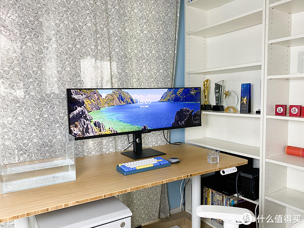 忍了三年我受够了，重新打造清爽客厅书房桌面和书架，不再是垃圾堆，边设计边改造（改变上篇）休闲区蓝鸢梦想 - Www.slyday.coM