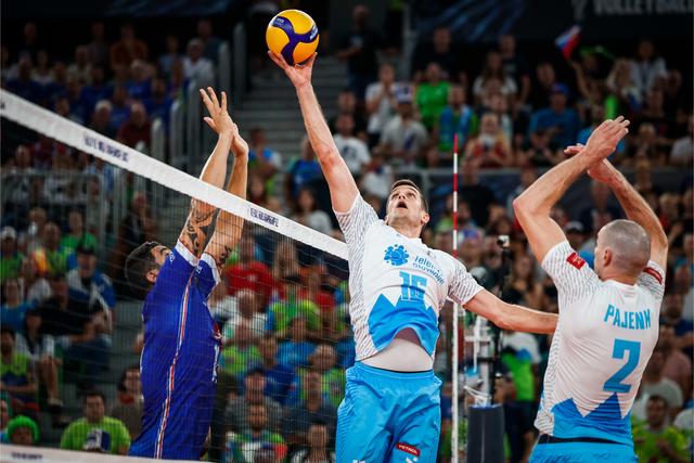 法国男排3比2力挫斯洛文尼亚队 男排世锦赛强队一路过关