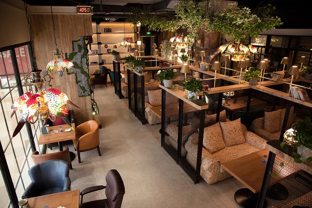 朱环栖巢筑巢人中式咖啡馆的大梦想家