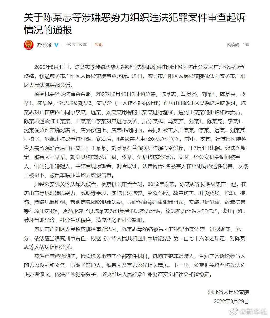 唐山烧烤店打人案最新通报！“保护伞”被查休闲区蓝鸢梦想 - Www.slyday.coM