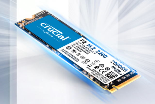 白菜价英睿达nvmem2固态硬盘2tb仅需944元