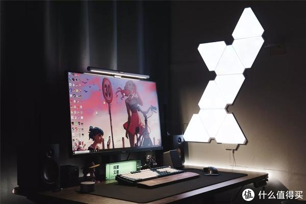 桌搭就是光的艺术吧，没完没了的折腾，这套智能灯光网红桌面是你的菜吗休闲区蓝鸢梦想 - Www.slyday.coM