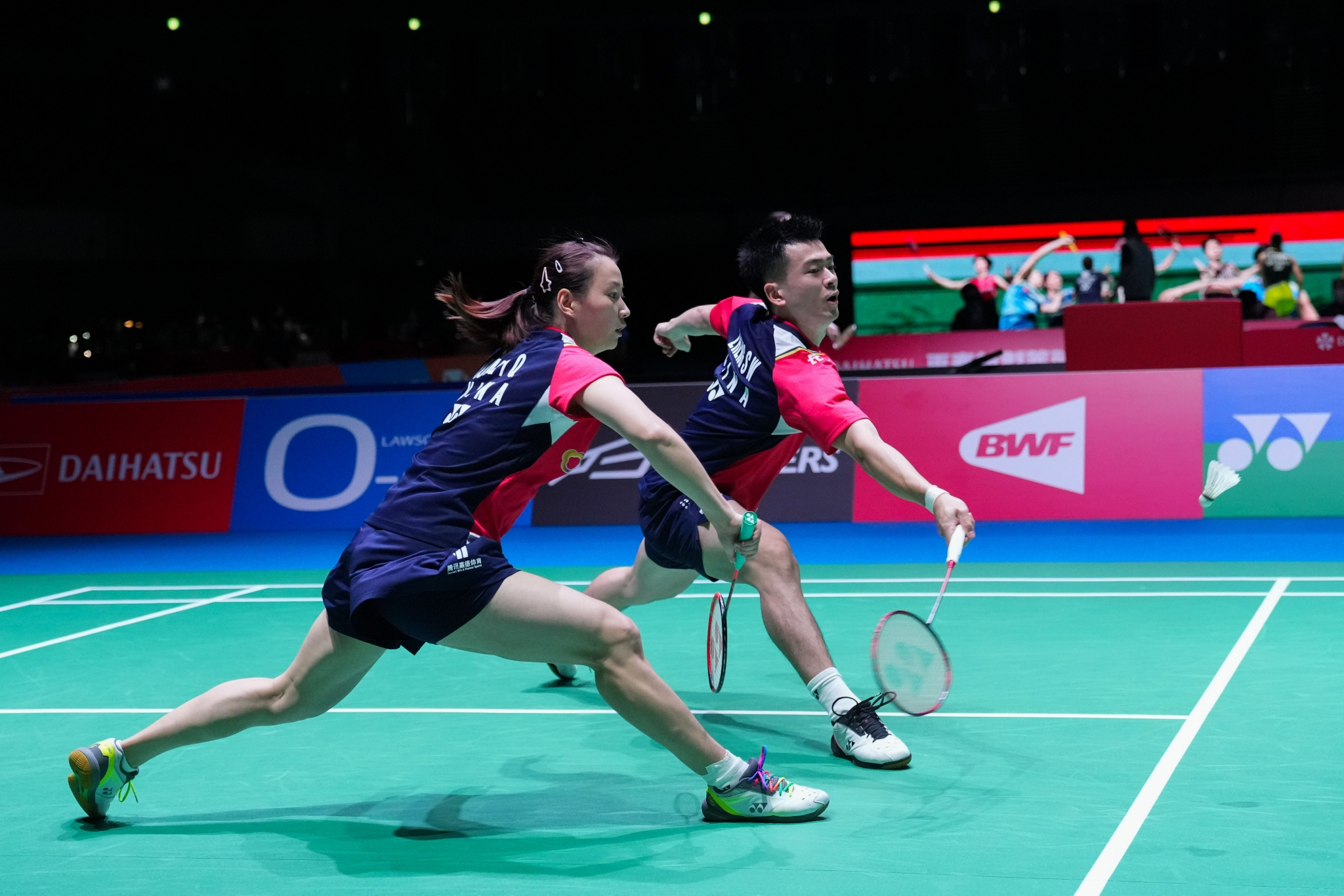 羽毛球——日本公开赛:郑思维/黄雅琼晋级混双第二轮