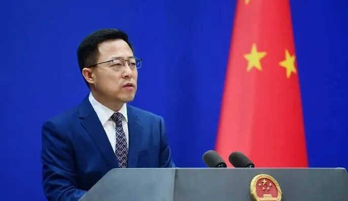 赵立坚资料图.图源:外交部