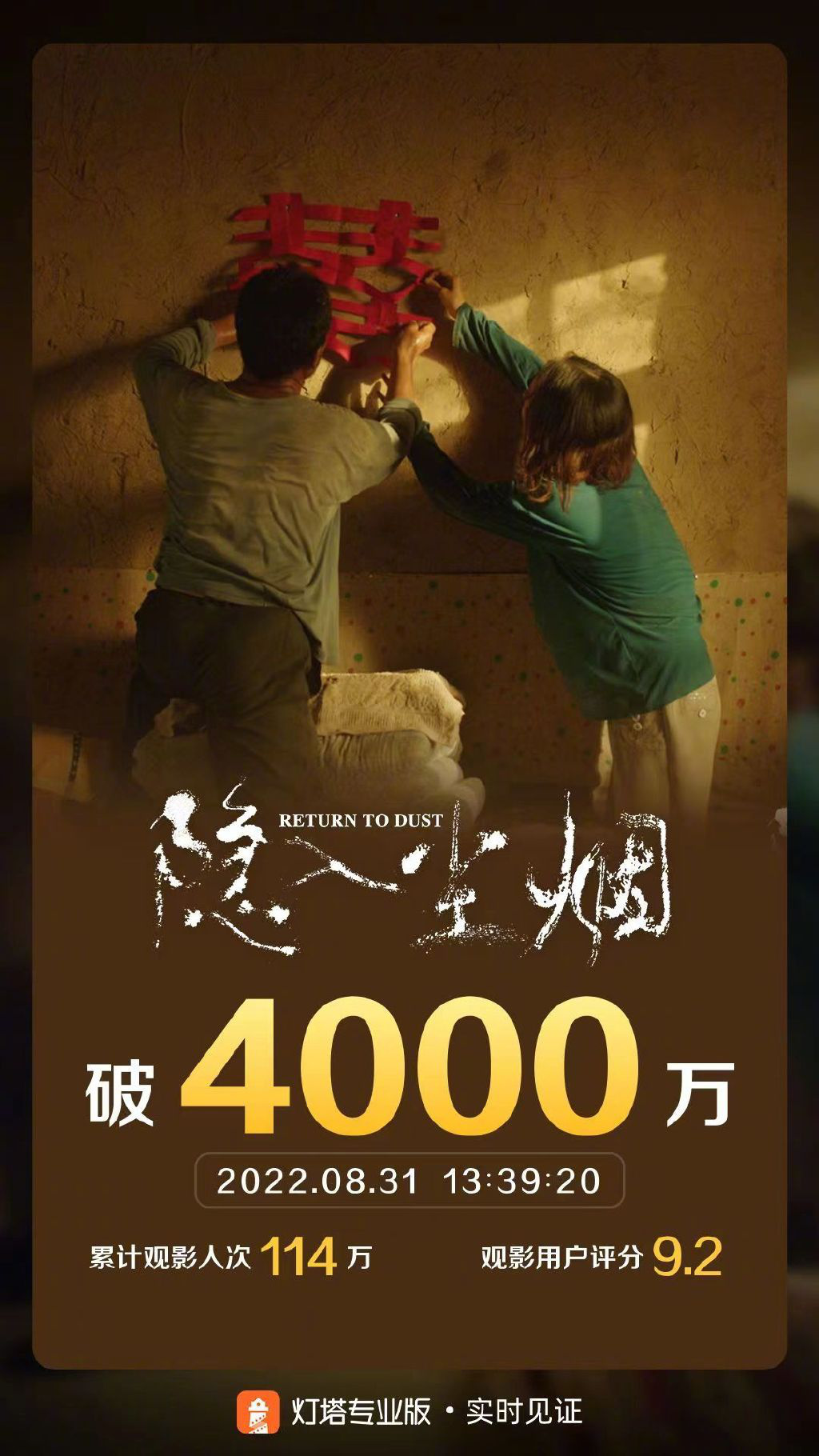 热度高涨！海清主演《隐入尘烟》票房破4000万休闲区蓝鸢梦想 - Www.slyday.coM