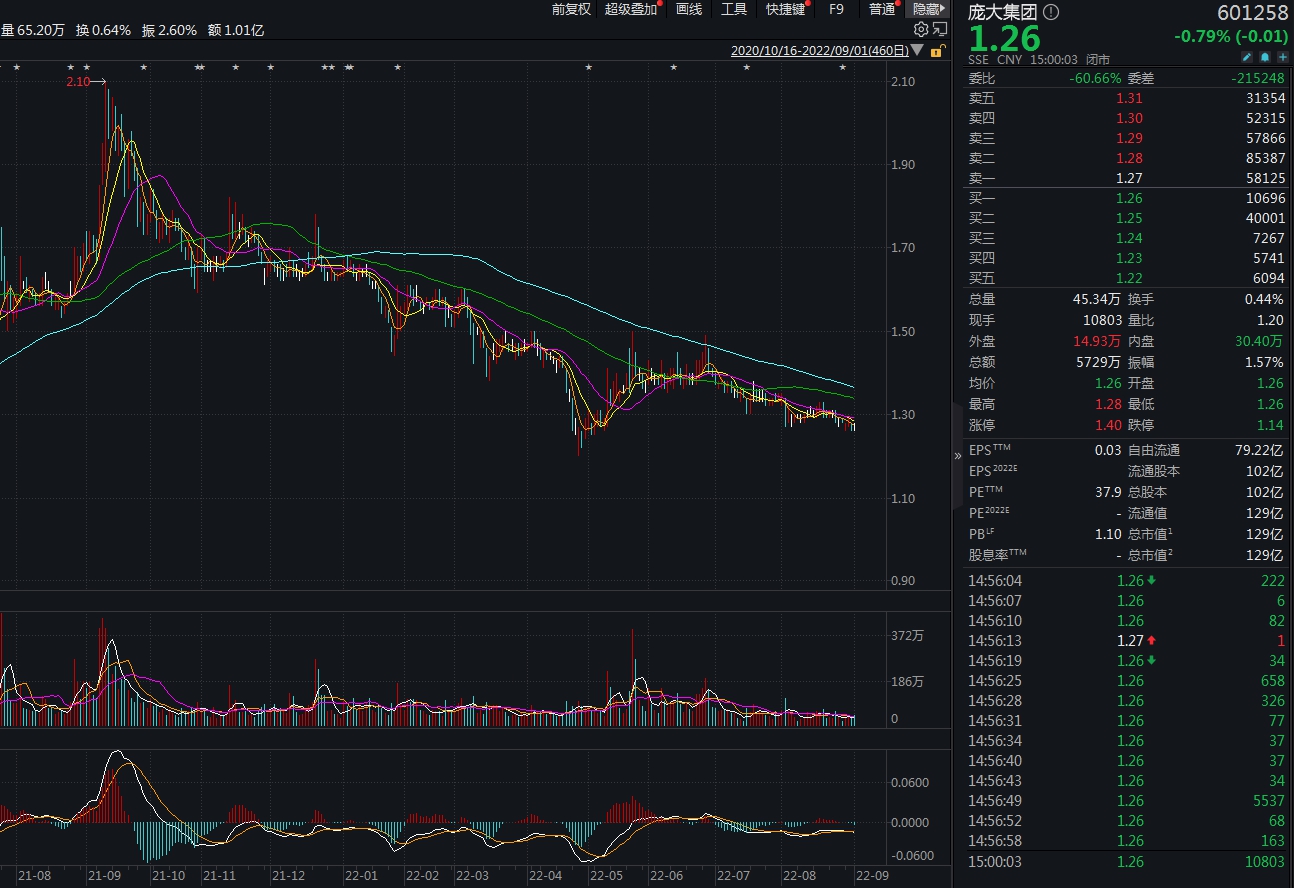V观财报｜净利骤降95.87%！庞大集团2.53亿股公司股票将被拍卖休闲区蓝鸢梦想 - Www.slyday.coM