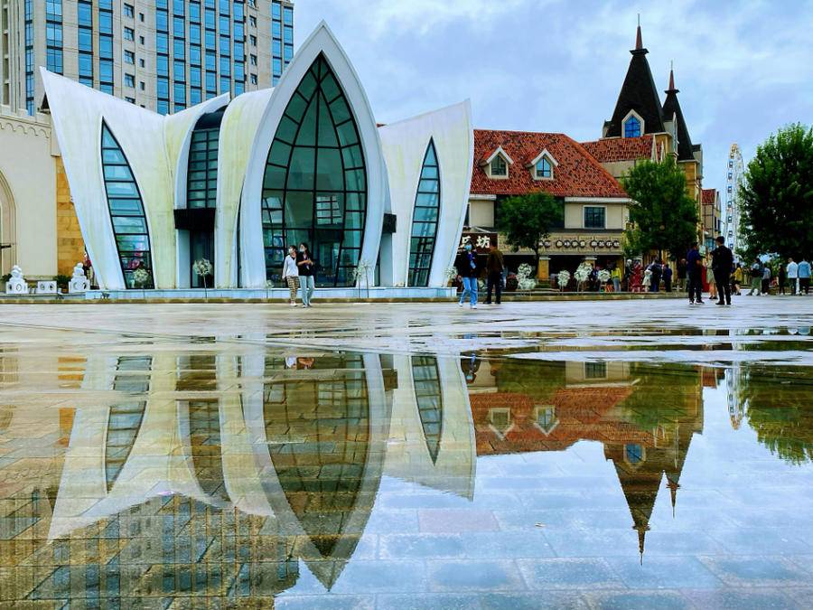 太美了吧！随手一拍就是大片，这是你不能错过的精致威海休闲区蓝鸢梦想 - Www.slyday.coM