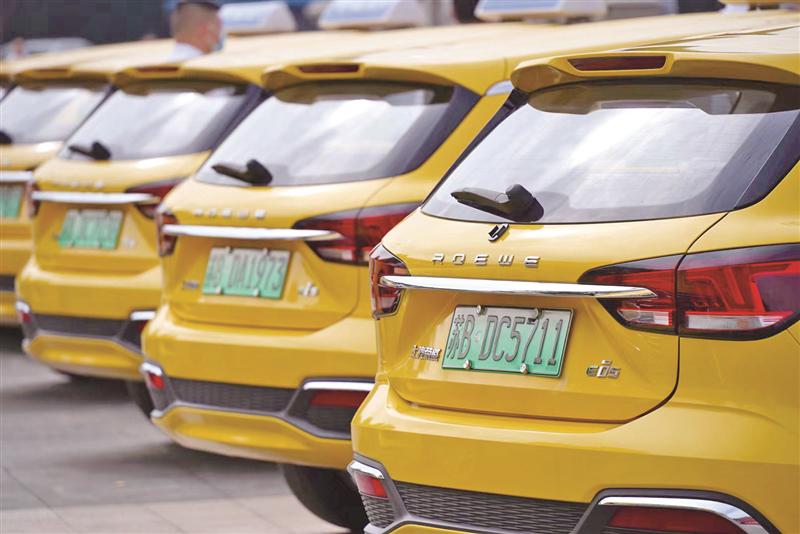 无锡新能源巡游出租车上"新"啦!-新浪汽车