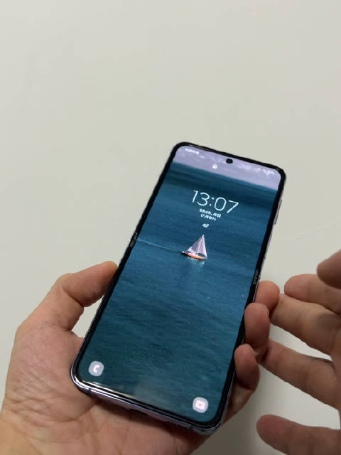 你看我这galaxyzflip4的壁纸怎么样