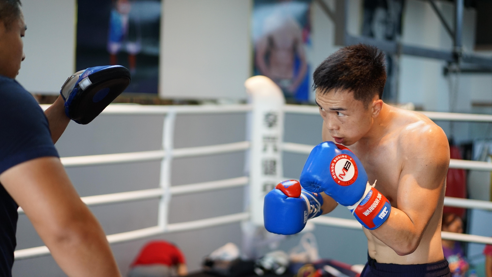 徐灿目前正在昆明训练.&nbsp; &nbsp;m23战队供图