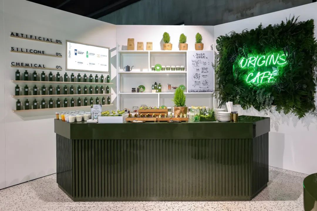 傳達悦木之源健康生活方式的ORIGINS CAFE