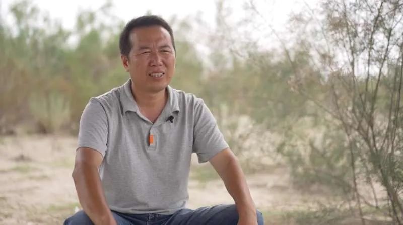 民勤縣80后治沙者馬俊河