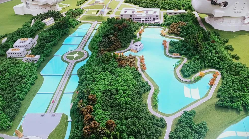 江中药谷鸟瞰图