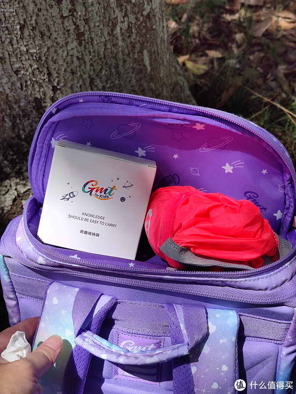 开学季：给家里即将上小学的宝贝闺女买了一个GMT护脊儿童书包，宝贝高兴的蹦了起来。休闲区蓝鸢梦想 - Www.slyday.coM