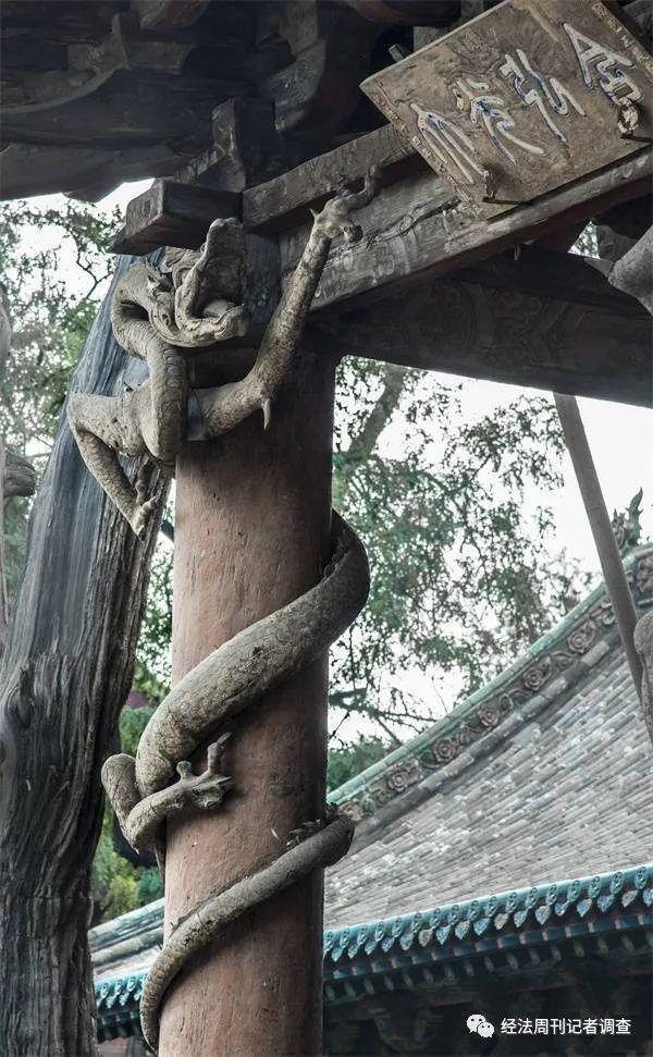 中国现存最早的木雕盘龙，仅此一例休闲区蓝鸢梦想 - Www.slyday.coM