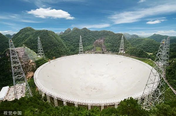 中国“天眼” FAST望远镜 来源：视觉中国