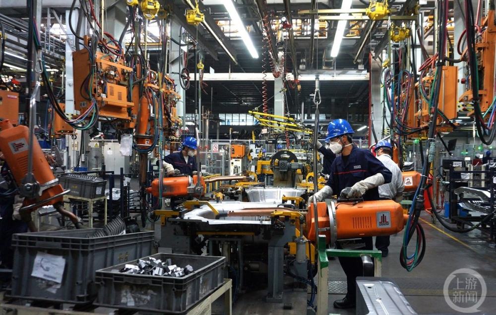 长安汽车生产线(周瑄摄)