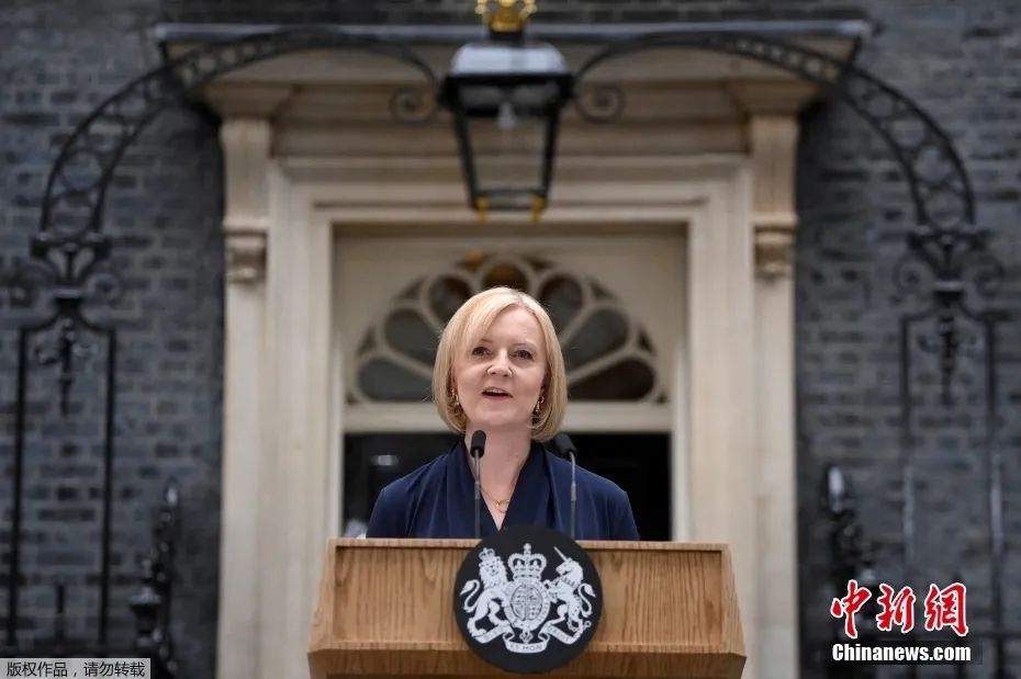 资料图：英国首相特拉斯