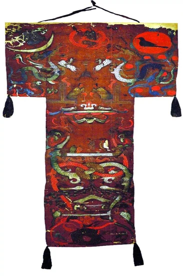 中国现存最早的帛画图片