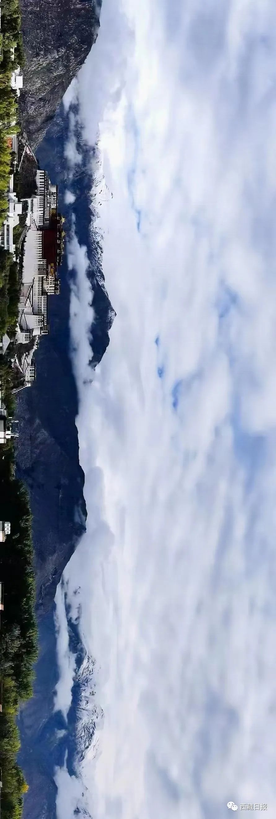 静看拉萨第一场秋雪，静待疫情消散……休闲区蓝鸢梦想 - Www.slyday.coM