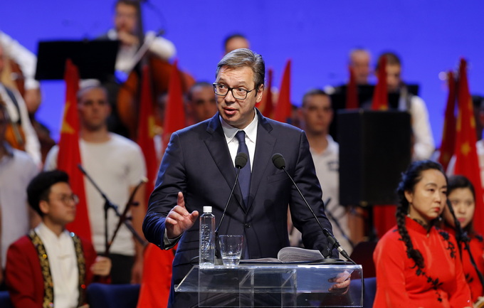 塞尔维亚|武契奇|欧盟_新浪新闻