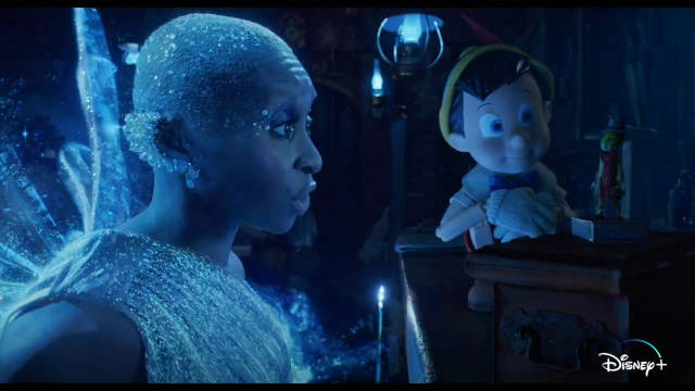 真人版匹诺曹蓝仙女片段真人电影版匹诺曹发布新片段尼日利亚裔英国女