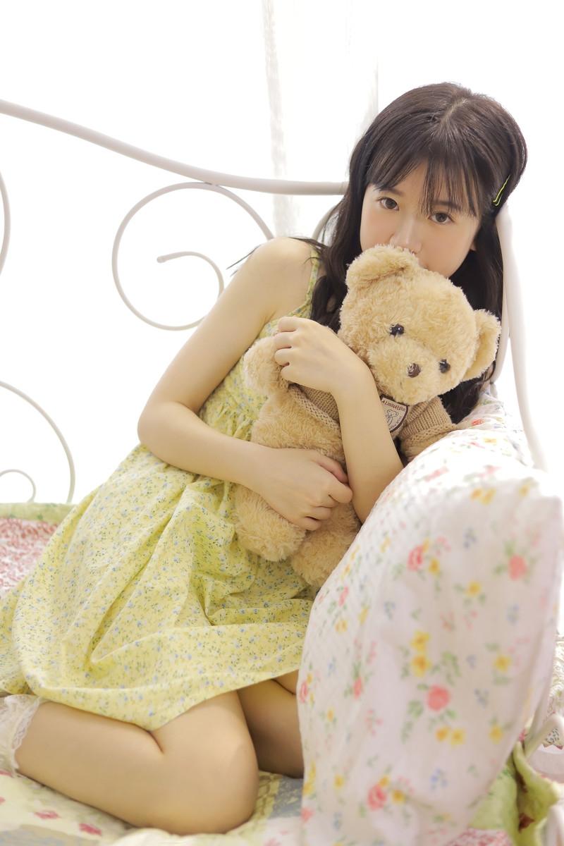 可爱的元气少女碎花裙小清新生活照|小清新|碎花裙|少女_新浪新闻