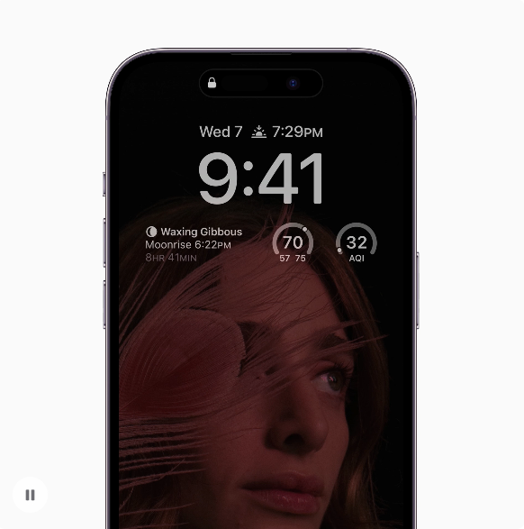 苹果iPhone 14 Pro全天候显示功能实测，支持地图导航等功能休闲区蓝鸢梦想 - Www.slyday.coM