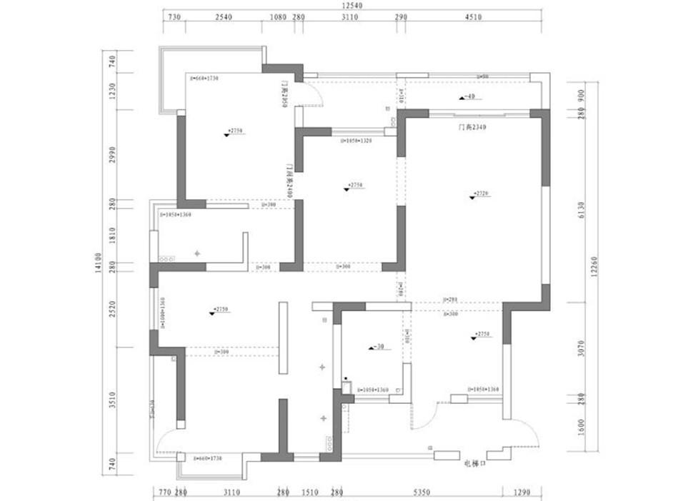 108平的现代风三居室，挖空柜子装电视柜，厨房3D立体瓷砖有意思休闲区蓝鸢梦想 - Www.slyday.coM