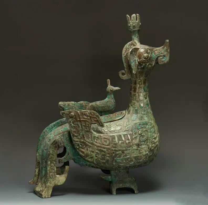 中国古代鸟型青铜器|鸟|青铜器|西周_新浪新闻