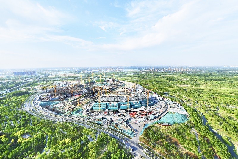 北京城市副中心绿色建筑面积达1005万平方米|北京市_新浪新闻