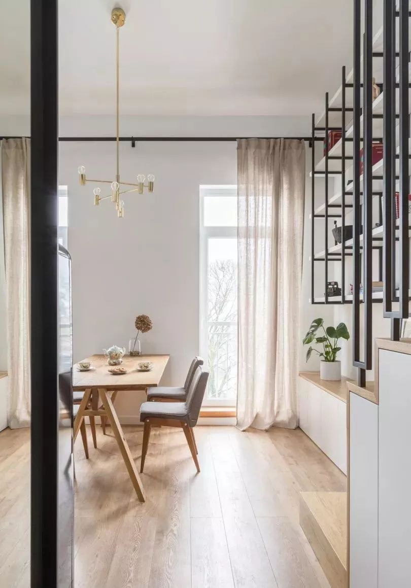 55平loft小户型单身公寓，挑高的设计，却装出了别墅的格调！休闲区蓝鸢梦想 - Www.slyday.coM