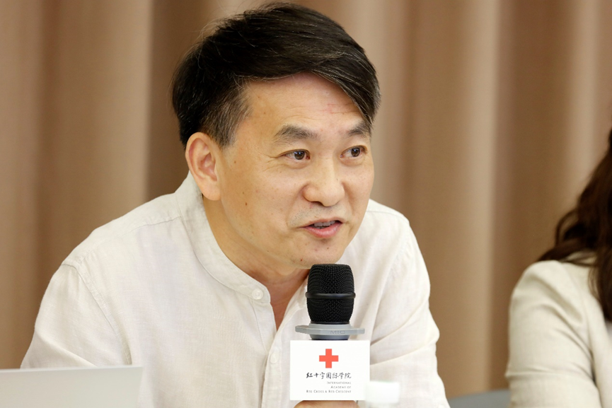 吕振亚做交流发言唐爱琴做交流发言葛道顺做交流发言徐诗凌做交流发言