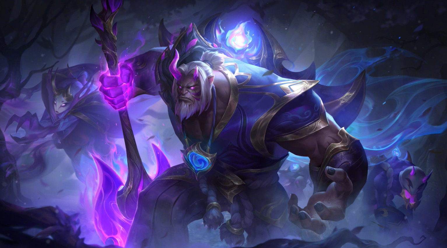 皮肤预览:灵魂莲华 约里克