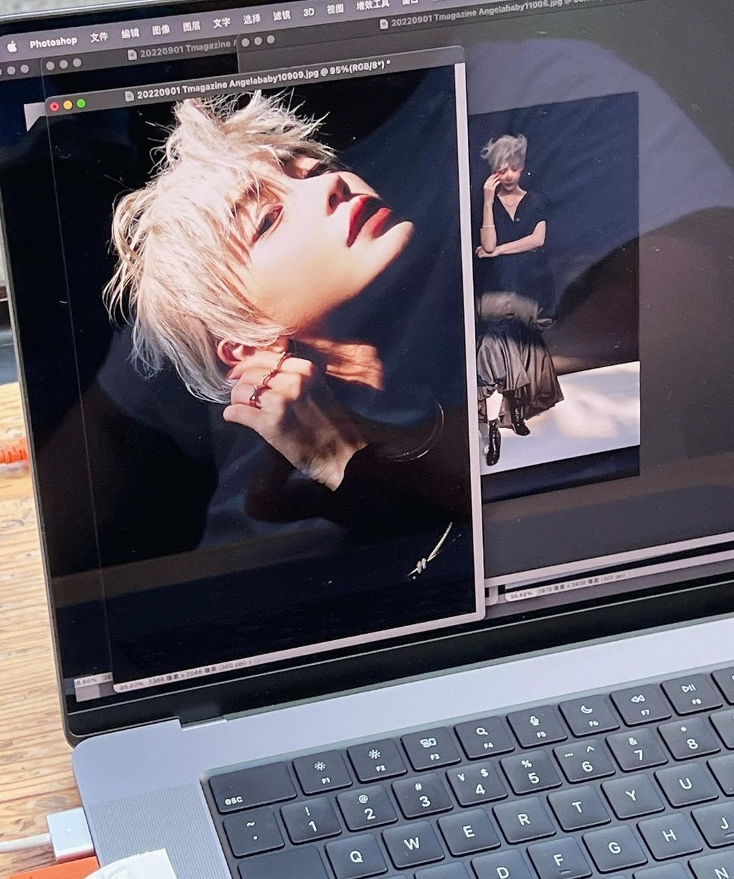 Angelababy银色短发，宛如撕漫男，九尾狐模样同步引热议休闲区蓝鸢梦想 - Www.slyday.coM