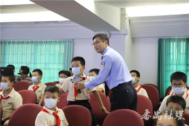 平安开学“警”相随！2022年番禺公安进校园安全知识大讲堂举行休闲区蓝鸢梦想 - Www.slyday.coM