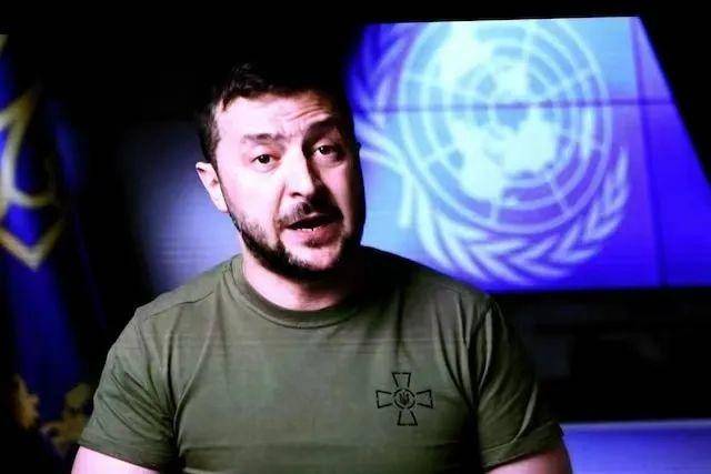 泽连斯基视频讲话在联大播放，排除与俄和平谈判可能性休闲区蓝鸢梦想 - Www.slyday.coM