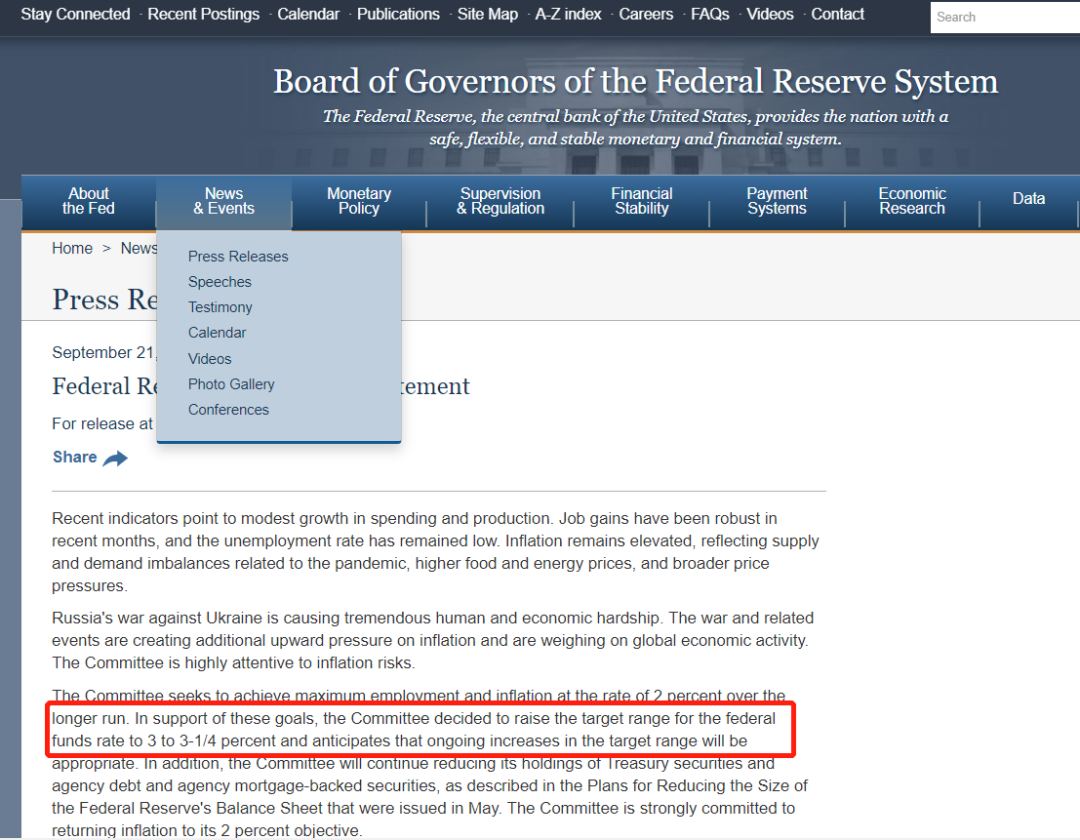 昨夜！美联储“暴力”加息75基点，鲍威尔强硬表态重挫美股，中概股大跌…A股影响几何？