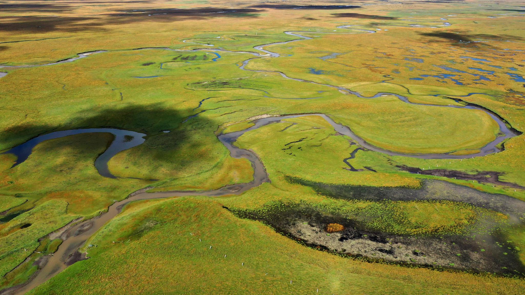 新华全媒+丨秋日“黄河蓄水池”玛曲湿地 每次定格都美若壁纸休闲区蓝鸢梦想 - Www.slyday.coM