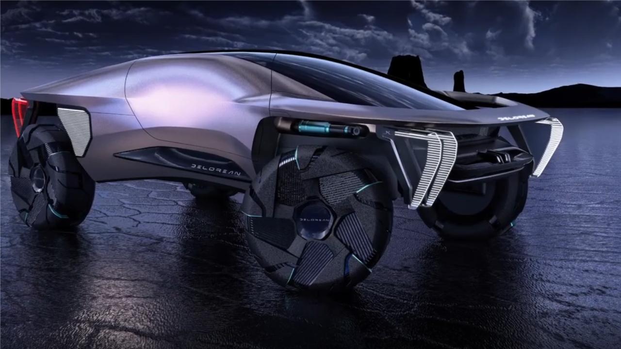 未来的汽车长什么样外形科幻回头率100