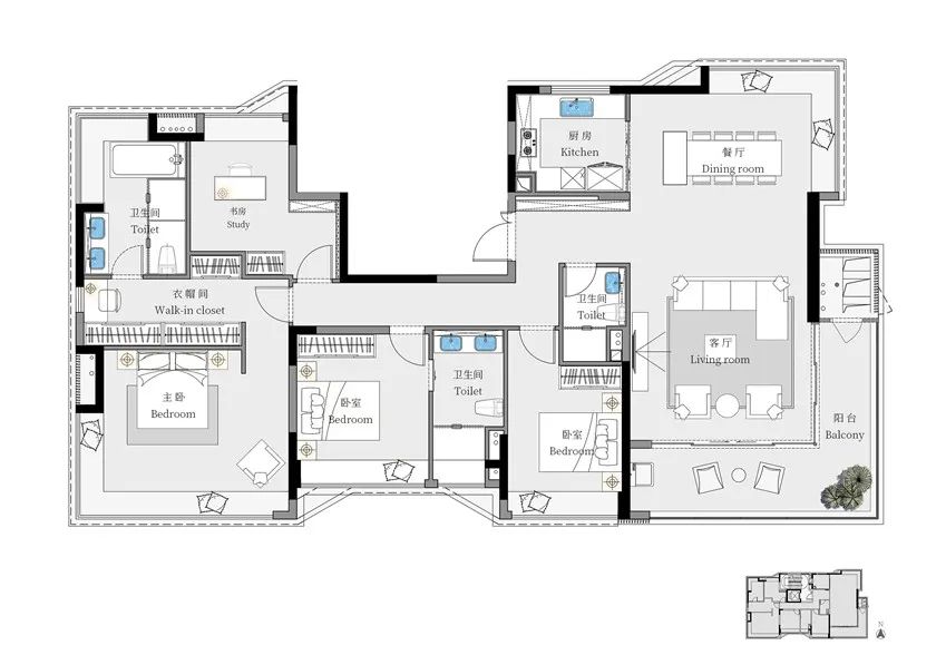 这可能是今年最好的大平层豪宅|豪宅|大平层|户型_新浪新闻