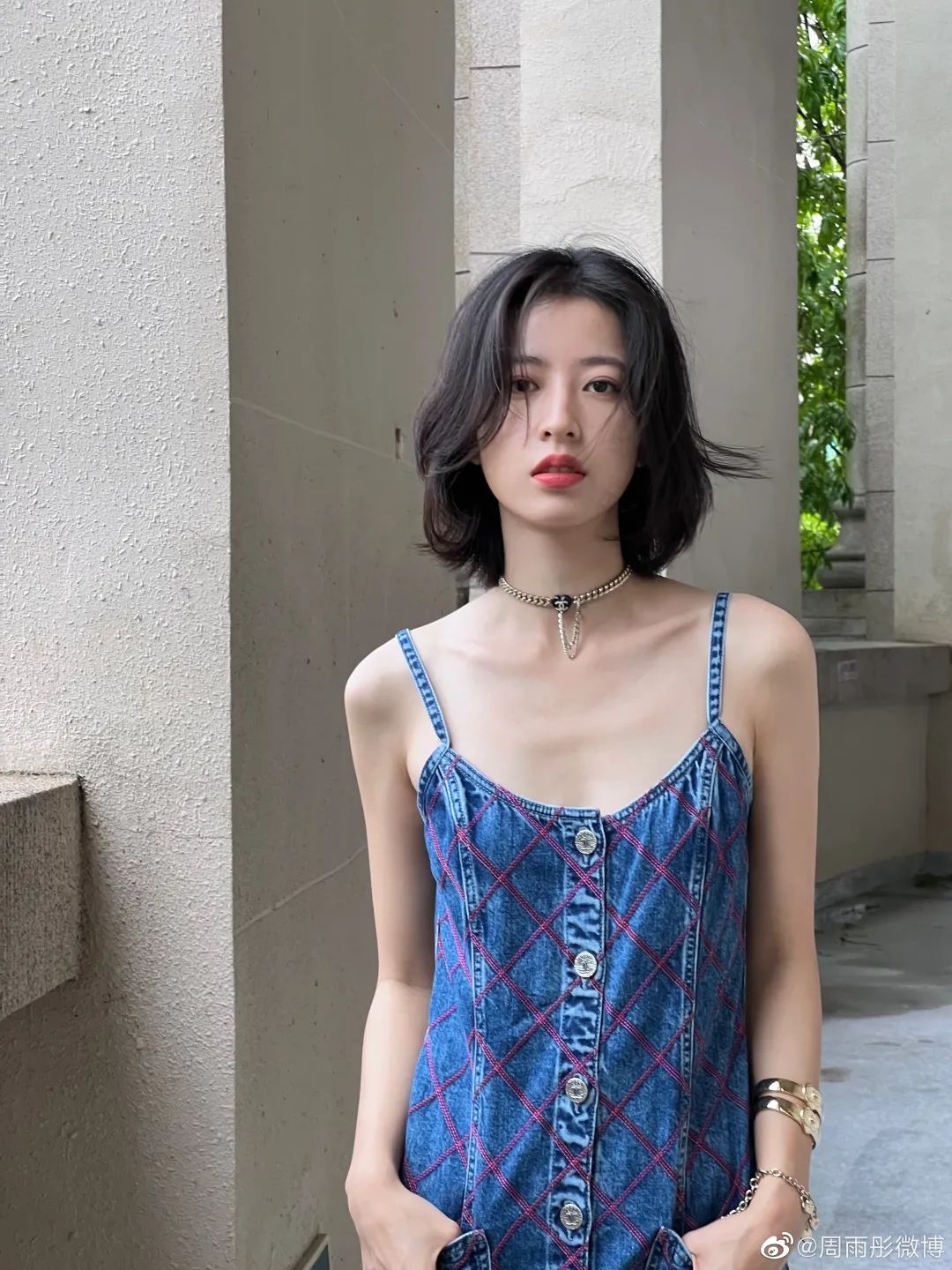 想剪短发了，周雨彤这样的休闲区蓝鸢梦想 - Www.slyday.coM