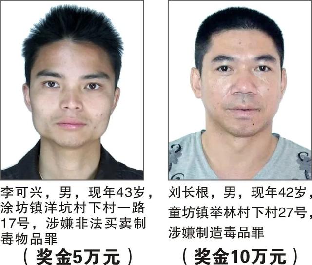 这些人涉麻涉毒！警方公开悬赏最高50万元休闲区蓝鸢梦想 - Www.slyday.coM