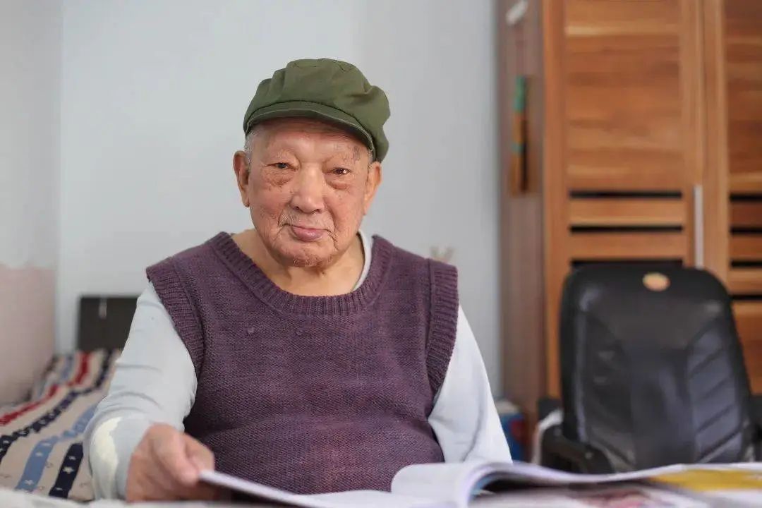 ▲老红军张天武享年101岁