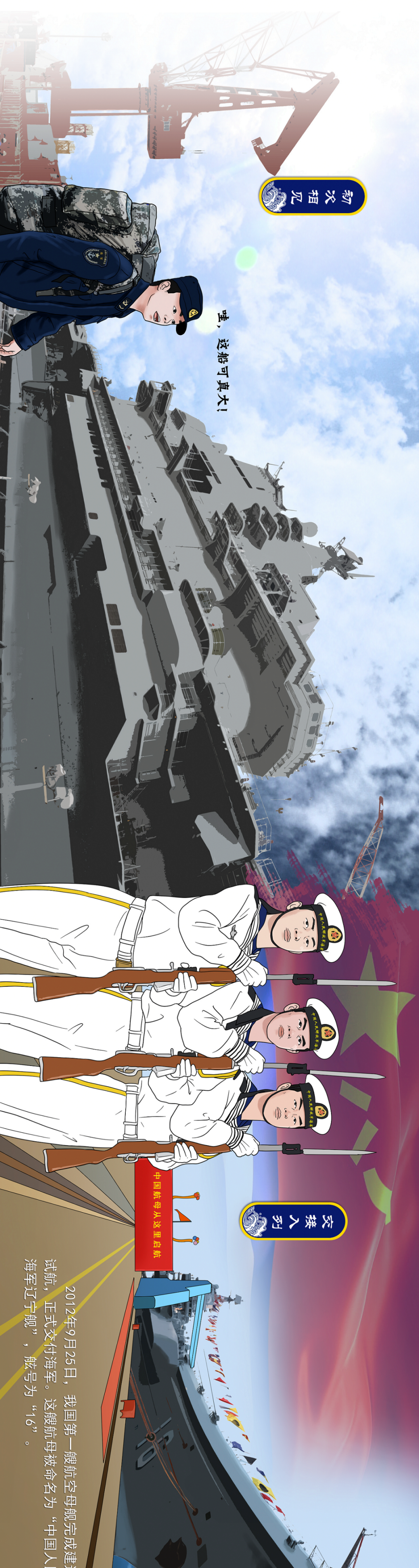 走你！“航母style”10年了，中国航母正式迈入“三舰客”时代！休闲区蓝鸢梦想 - Www.slyday.coM