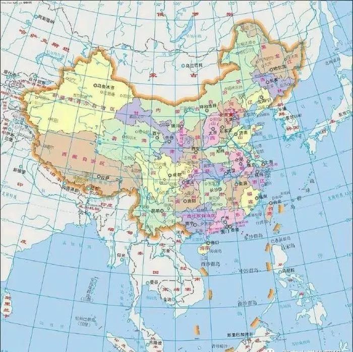 【地理视野】中国各省名字的由来，涨知识，太全了！中国各省份的简称是怎么来的？全国各省县级行政划图！__财经头条
