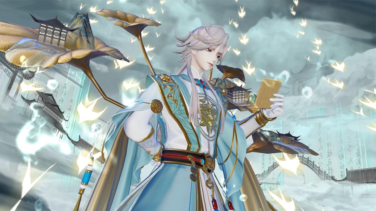 皮肤展示帝释天全新盛绘千川系列限定皮肤聆梦三千