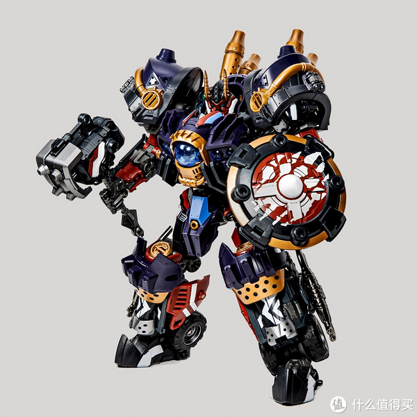 这款威猛的变形组合机器人终于完整了!幻古战记重装狂战士到来!